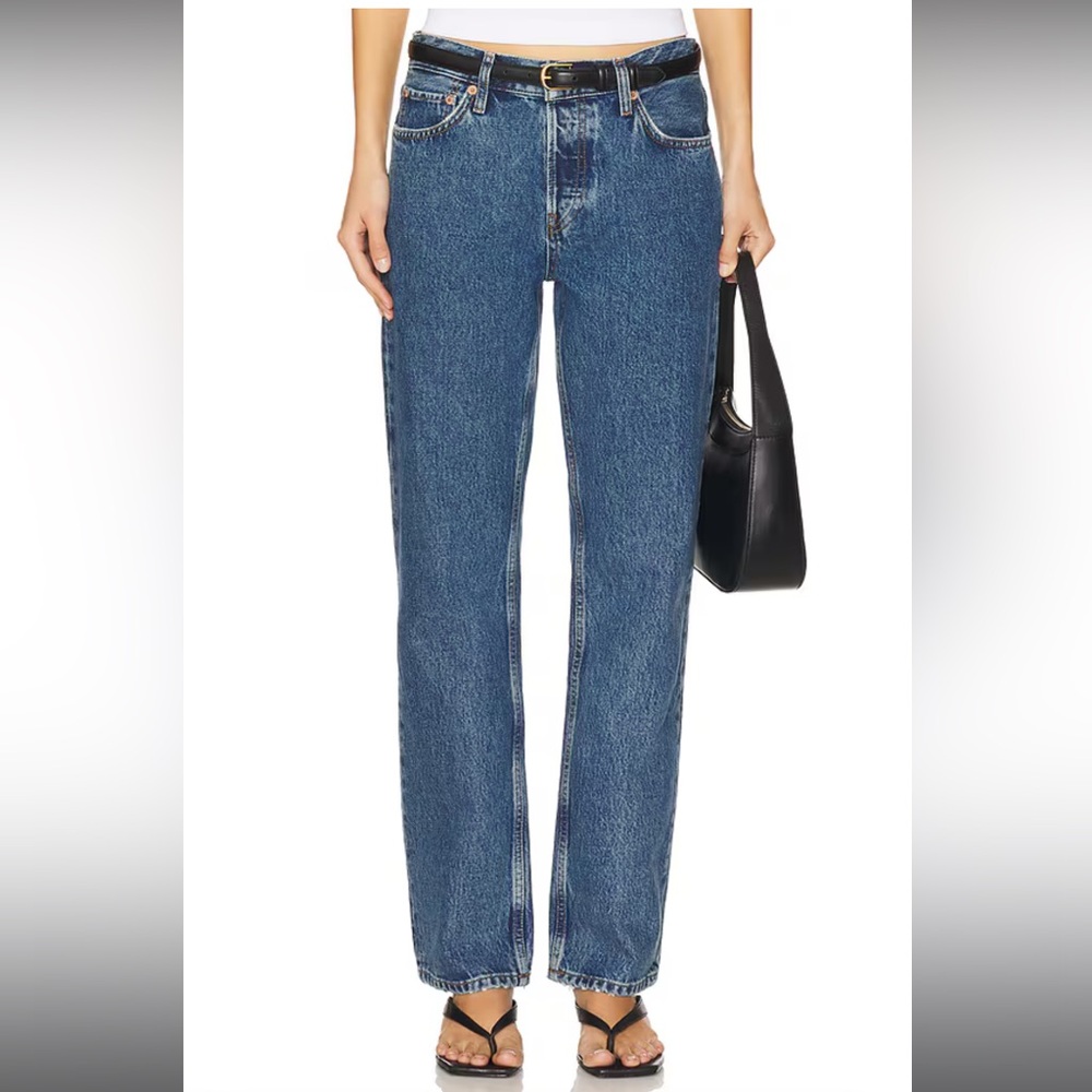Re/Done Originals The Standard Jeans in Blue Mere (27)